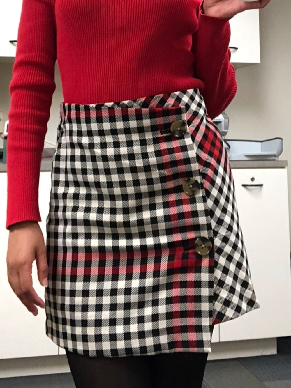 Plaid Skirt